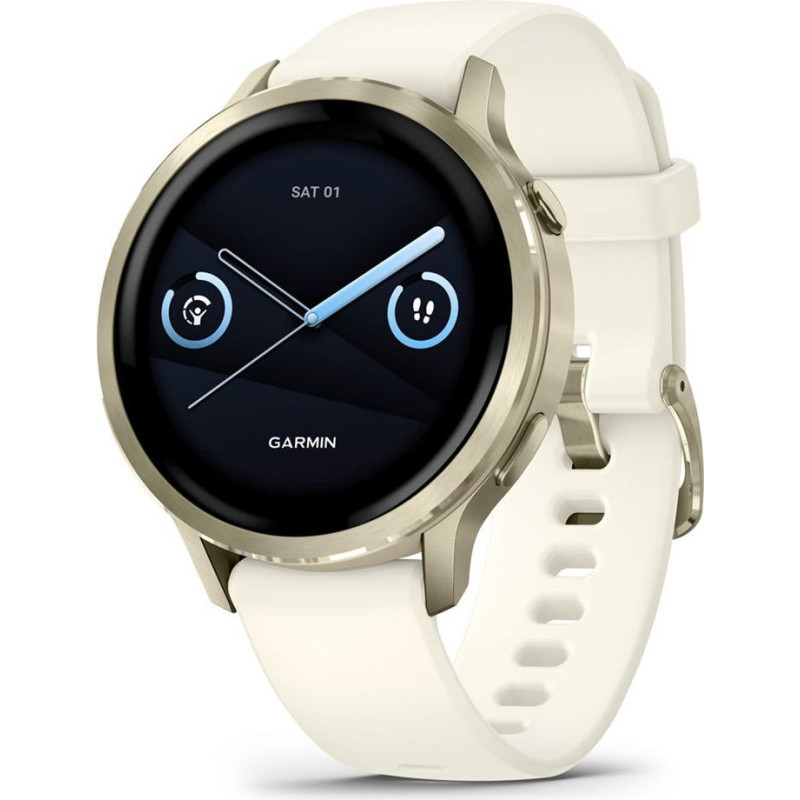 Garmin Venu 4 3.05 cm (1.2") AMOLED 41 mm Digital 390 x 390 pixels Touchscreen Gold Wi-Fi GPS (satellite)