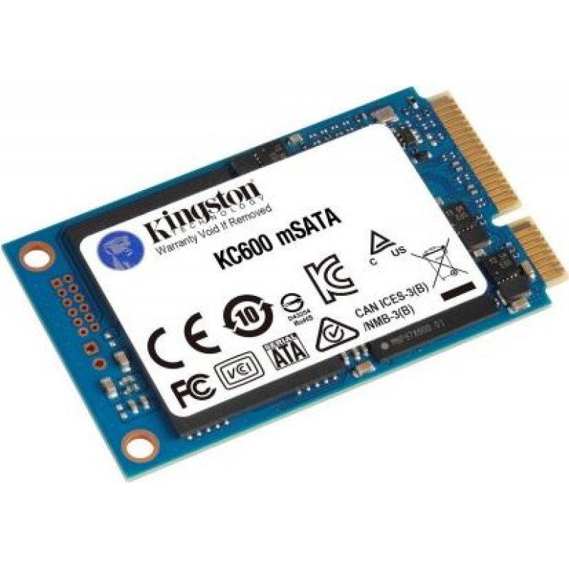 Kingston SKC600 1024GB mSATA 550/520 MB/s
