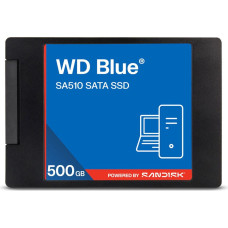 WD Blue SA510 SATA SSD in a 7 mm/2.5-inch enclosure 500 GB (WDS500G5B0A-00LMP0)