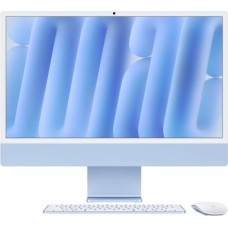 Apple iMac 24 inch: M4 8/8, 16GB, 256GB SSD - Blue