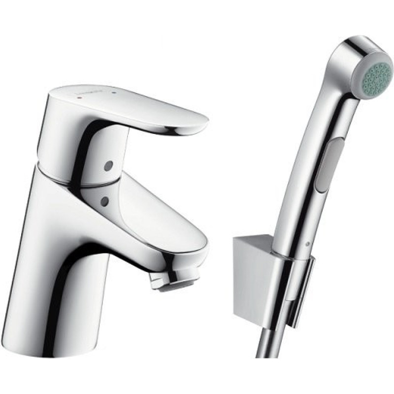 Hansgrohe Mixer tap for washbasin with bidet shower, Focus E2, 31926000.