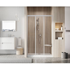 Ravak Du&scaron;iuksed Supernova ASDP3-110, valge + plastik, Pearl 00VD01R211