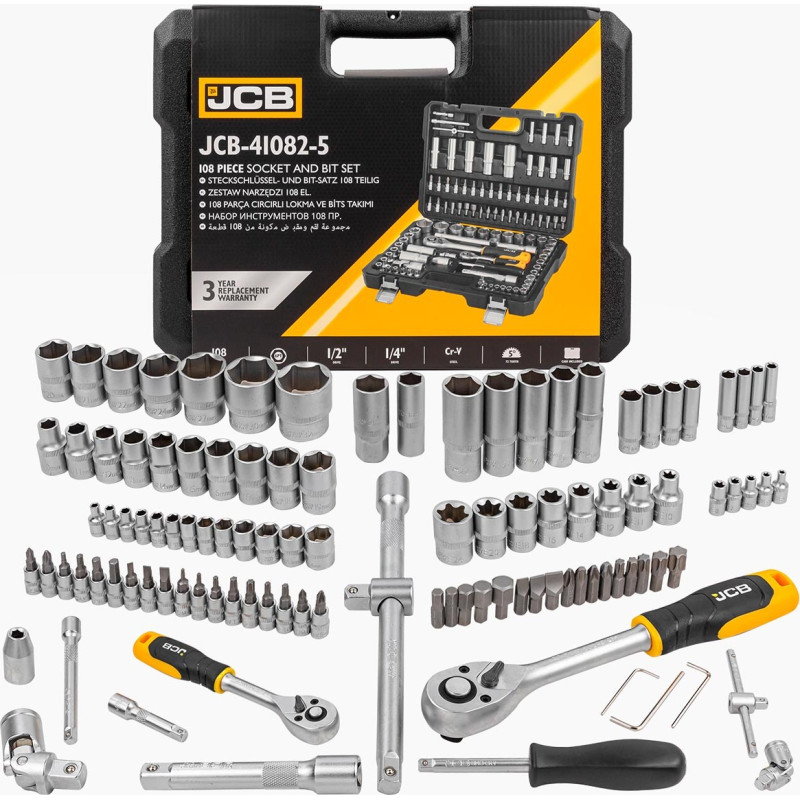 JCB T&ouml;&ouml;riistakomplekt &ndash;41082-5
