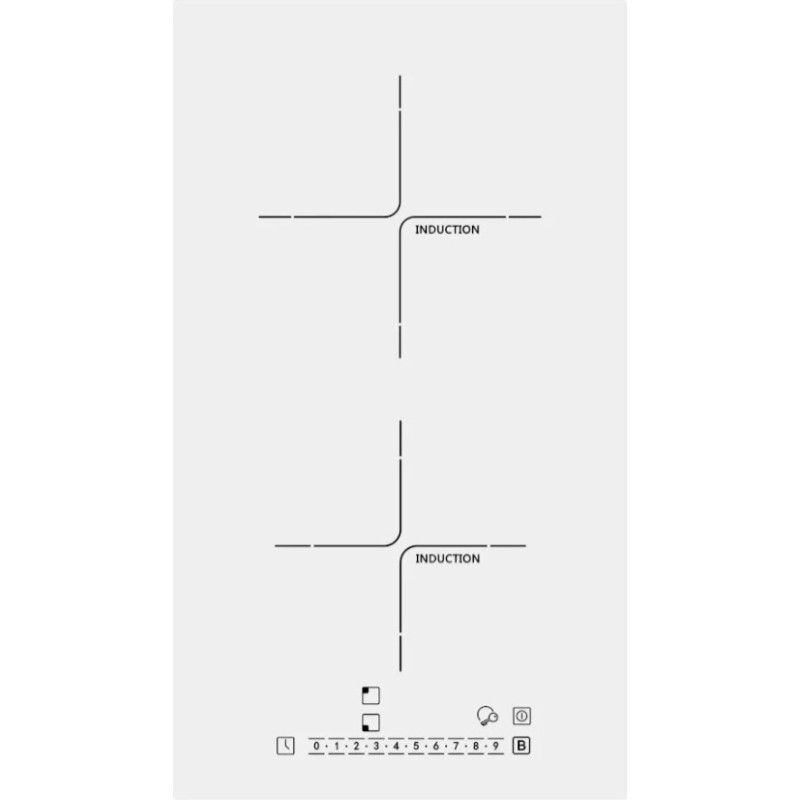 Schlosser Sisseehitatav induktsioonpliit PI 302 S1 CW