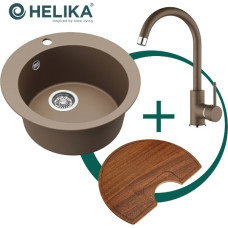 Helika Komplekt: k&ouml;&ouml;givalamu, segisti ja laud SR100-114W+5523E2-001+SR-416.300 (sapele)