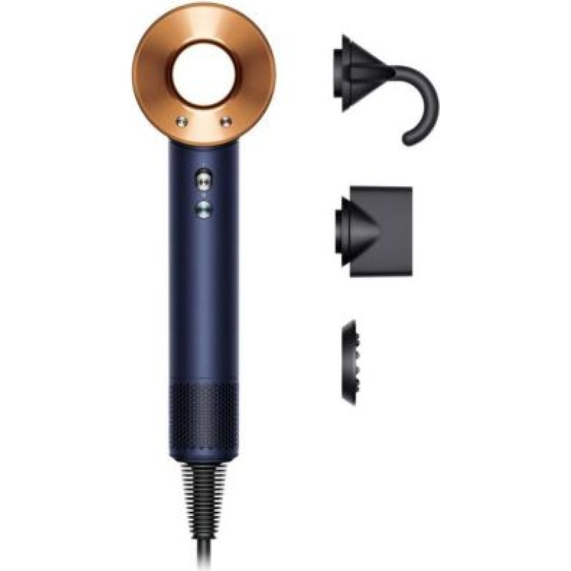 Dyson Supersonic Straight+Wavy Hair Dryer HD07 Prussian Blue/ Rich Copper EU 113277-01