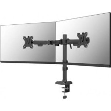 Neomounts DS60-600BL2 Monitor arm 2x10-32" - Quick-fix - 180&deg;-stop