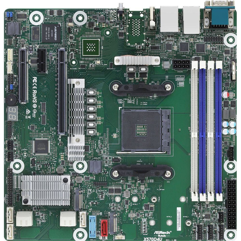 Asrock Płyta gł&oacute;wna ASRock X570D4U