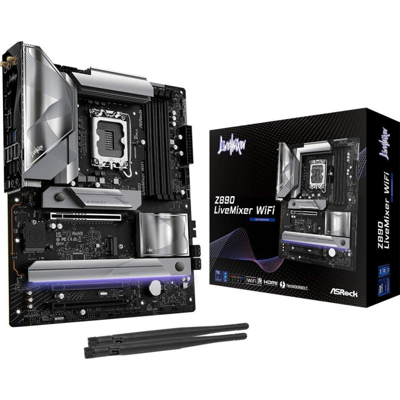Asrock Płyta gł&oacute;wna ASRock Z890 LIVEMIXER WIFI