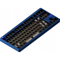 Nuphy - NuPhy Gem80 QMK/VIA Wireless Custom Mechanical Keyboard - Bezprzewodowa Klawiatura Mechaniczna Mystic Indigo Brak Brak keycap&oacute;w