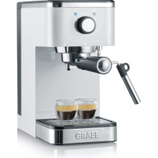 Graef Ekspres ciśnieniowy Graef ES 401, Espresso machine, 1.25 L, Ground coffee, 1400 W, Grey