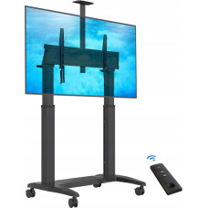 North Bayou GF150G - Profesjonalny elektryczny mobilny stojak TV w&oacute;zek do telewizor&oacute;w LCD LED 75&quot, - 120&quot,