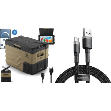 Peme Lod&oacute;wka turystyczna Peme Quest 40 Storm Sand + kabel usb