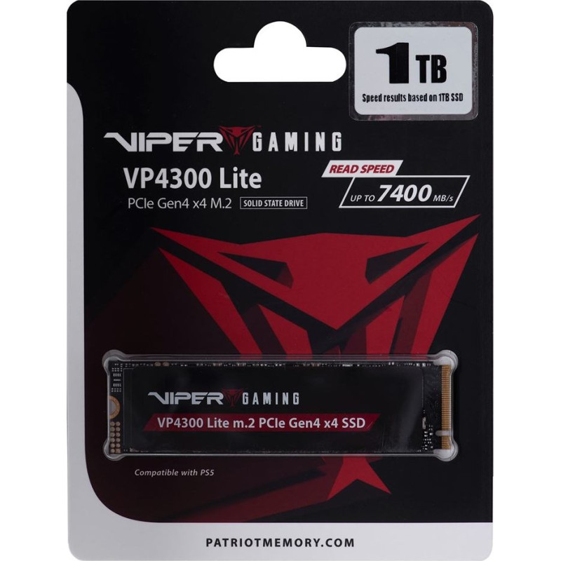 Patriot Memory VP4300 Lite M.2 1 TB PCI Express 4.0 NVMe (VP4300L1TBM28H)