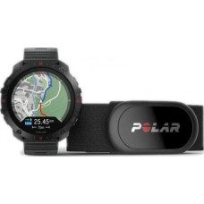 Polar Zegarek sportowy Polar Polar Grit X2 Pro srebrno-szary S-L