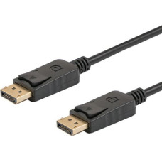 Savio CL-137 DisplayPort cable 3 m Black