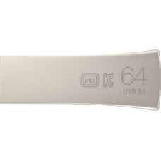 Samsung MUF-64BE USB flash drive 64 GB USB Type-A 3.2 Gen 1 (3.1 Gen 1) Silver