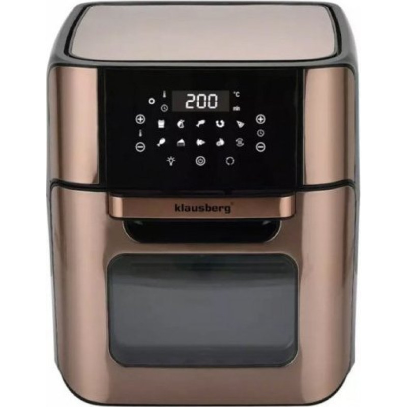 Klausberg Frytkownica beztłuszczowa Klausberg FRYTOWNICA BEZTŁUSZCZOWA 12L 1800W KLAUSBERG AIR FRYER KB-7598