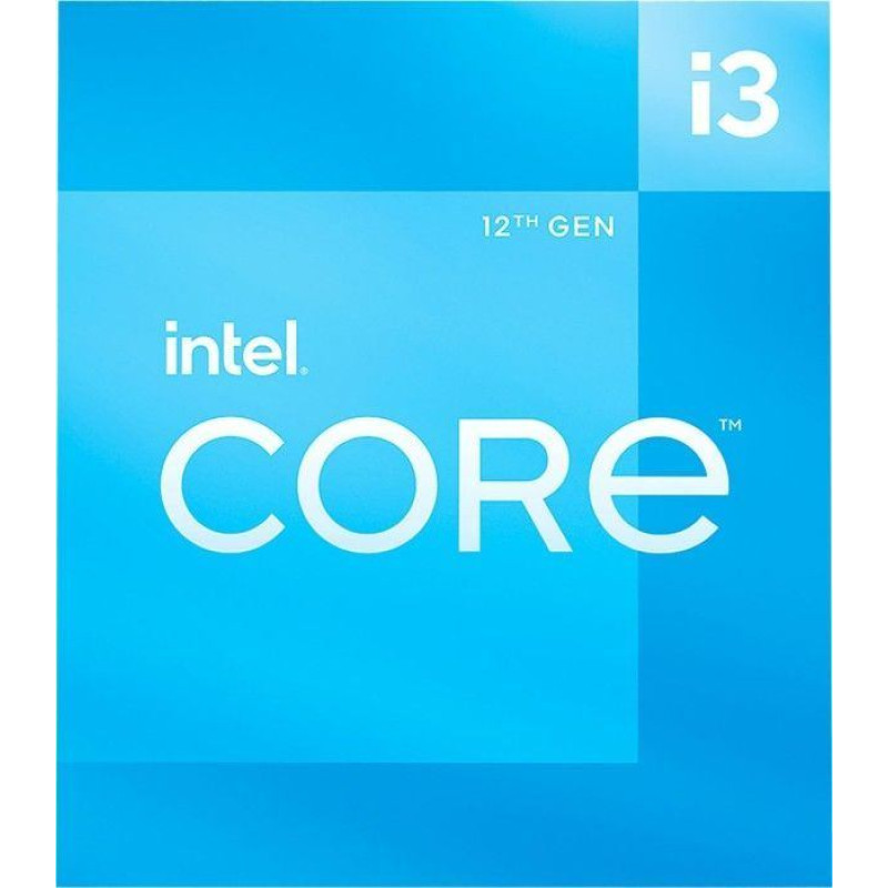 Intel CPU INTEL Core i3-12100 F TRAY 3.3GHz LGA 1700