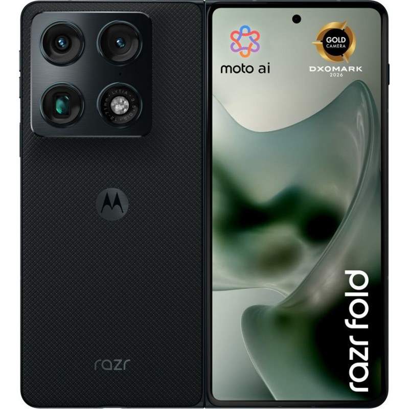 Motorola razr fold 20.6 cm (8.09") Dual SIM Android 16.0 5G USB Type-C 16 GB 512 GB 6000 mAh Black