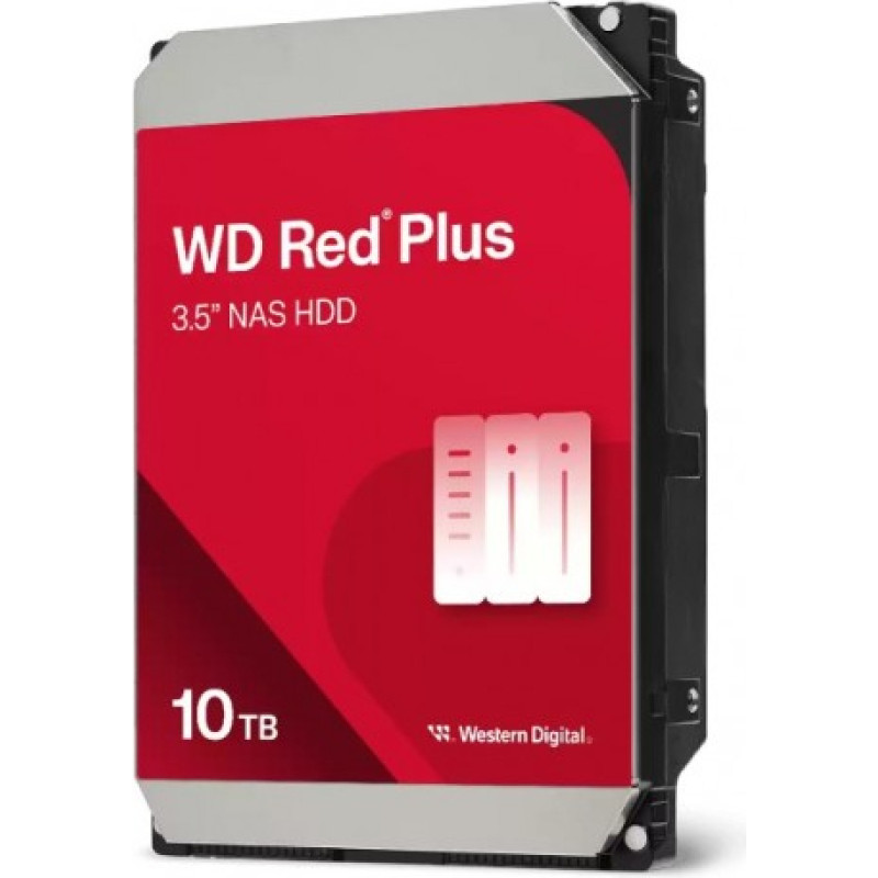 Western Digital HDD Disk Red Plus 10TB 3,5 512MB/7200RPM WD100EFGX