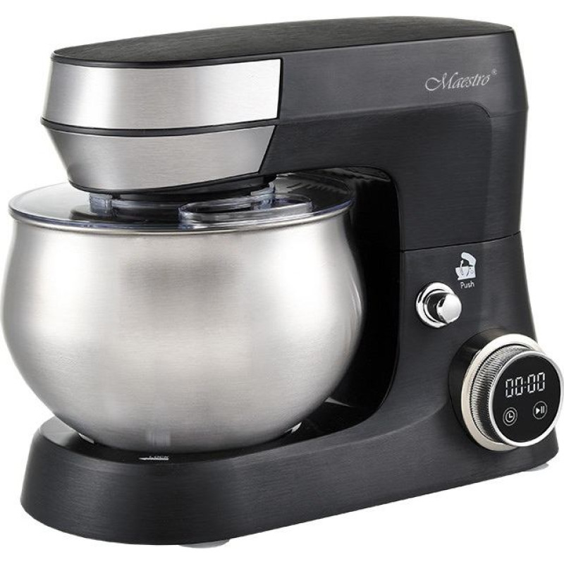Maestro Feel Maestro MR-558 mixer Stand mixer 2000 W Black, Stainless steel