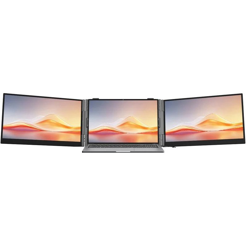 Blackview DCM6 Pro - 14" portable laptop screen extender with dual-monitor support and 2 USB-C ports
