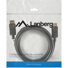 Lanberg CA-DPDP-10CC-0030-BK DisplayPort cable 3 m Black