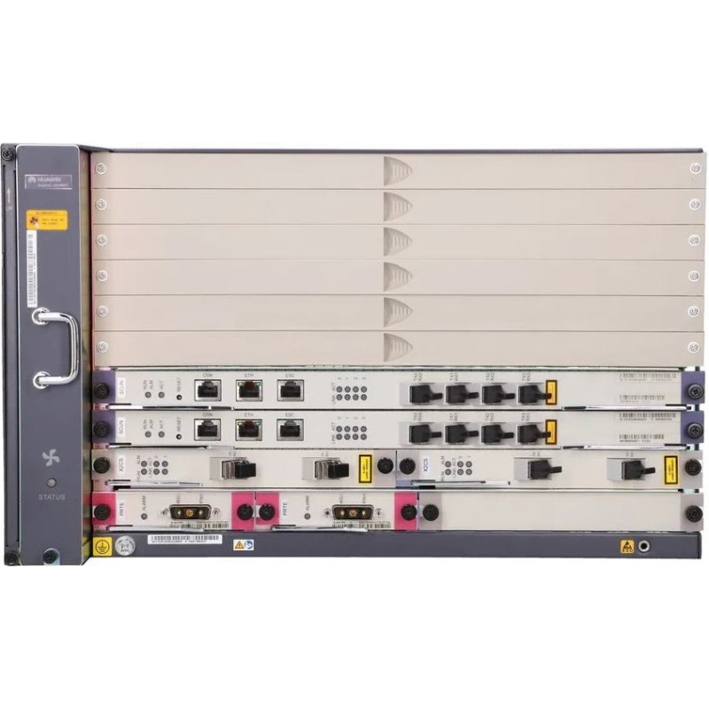 Huawei MA5683T | OLT | 2x X2CS, 2x SCUN, 2x PRTE, brak karty PON