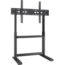 Techly Stojak Podłogowy TV 60&rdquo;-86&rdquo; Techly Statyw Podstawa pod Telewizor z P&oacute;łką AV (ICA-TR130BK)