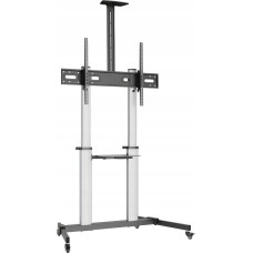 ART MOBILNY STOJAK+UCHWYT DO TV 60-100'' 100KG S-15-AL ART Vesa max 1000x600 HEAVY DUTY