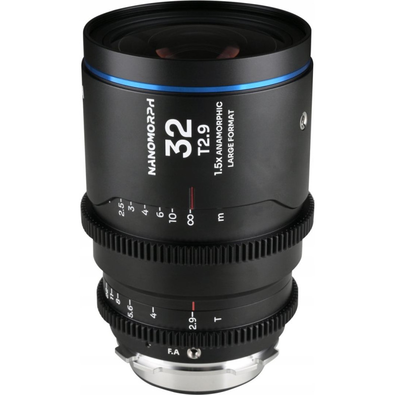 Noname Obiektyw Laowa Nanomorph 32 mm T2,9 1,5x LF Blue do Arri PL / Canon EF