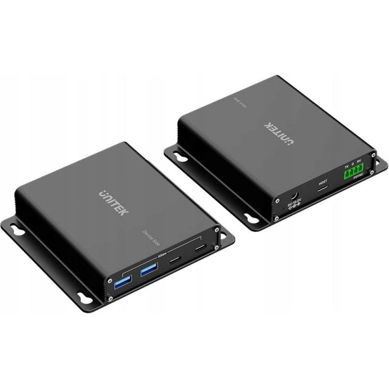 Unitek HUB USB Unitek Unitek Przedłużacz USB 5 Gb/s 100 m przez Ethernet z hubem