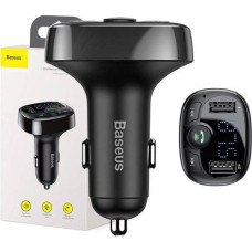 Baseus Transmiter FM Baseus Bluetooth 2xUSB microSD czarny