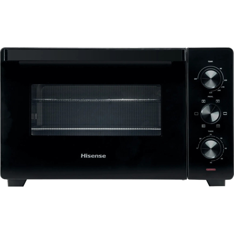 Hisense Mini orkaitė Hisense HOM30M, 30 L, 1600 W, juoda