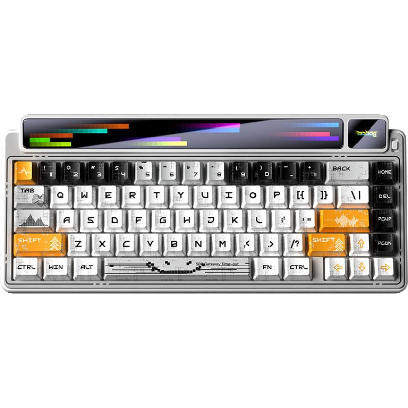 Aula Gasket AMG65 White Jasper RGB Keyboard