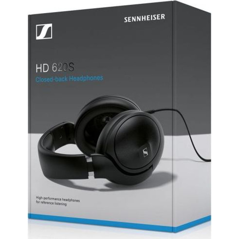 Sennheiser HD 620S Over-Ear Headphones with Detachable Cables, Black EU