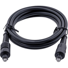 Gembird Toslink, 2m audio cable Black
