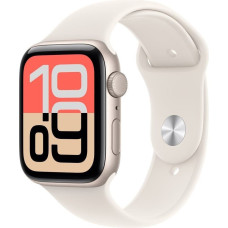 Apple Smartwatch Apple Watch SE 3 GPS 40mm Starlight Alu Sport S/M Beżowy  (MEH34ZR/A)