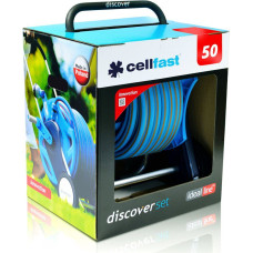 Cellfast Zestaw ogrodniczy Discover bęben + wąż 1/2'' 30m + akcesoria (55-630)