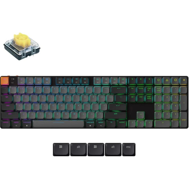 Keychron K5X-H4 Full Size Banana Switch RGB Hot-Swap Black
