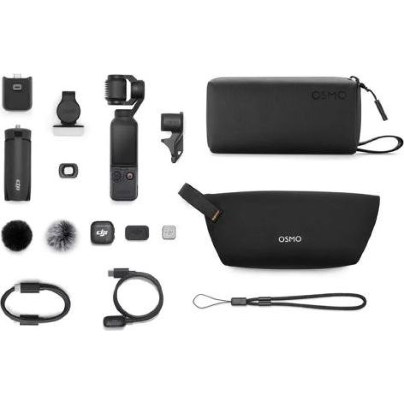 DJI Action Camera Osmo Pocket 4 Creator Combo Black EU (CP.OS.00000544.03)