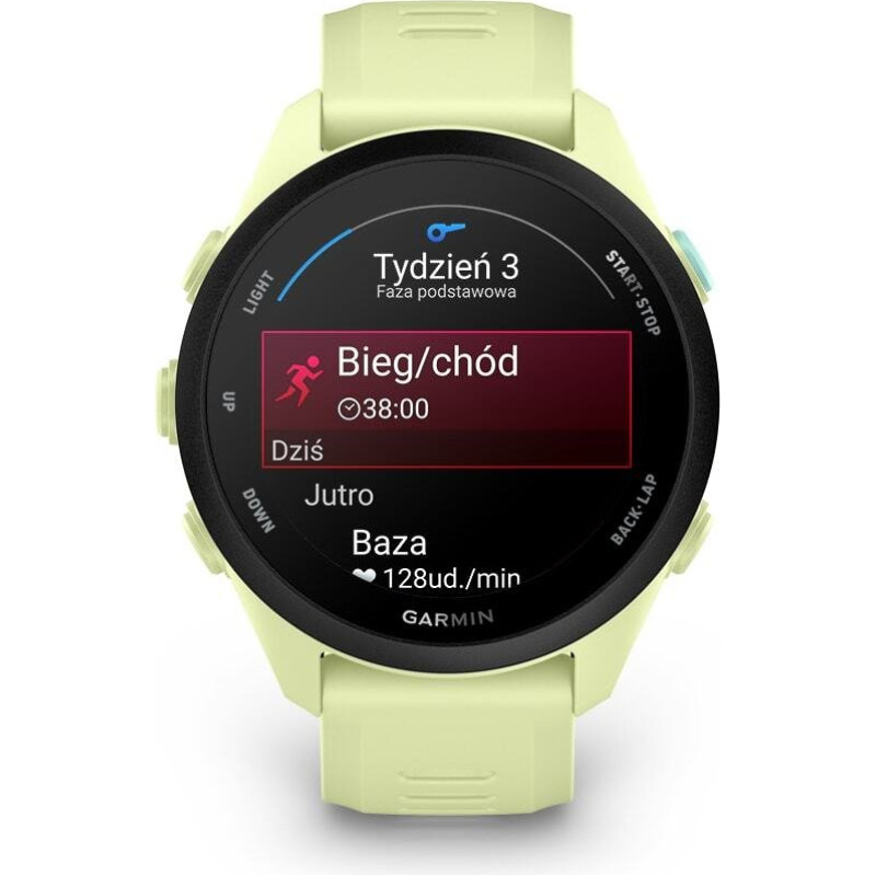 Garmin Zegarek sportowy Garmin Forerunner 70 Ż&oacute;łty (010-04307-02)