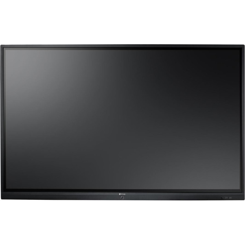 Ag Neovo IFP-7502 Interactive flat panel 189.2 cm (74.5") LCD Wi-Fi 350 cd/m&sup2; 4K Ultra HD Black Touchscreen Built-in processor Android 8.0