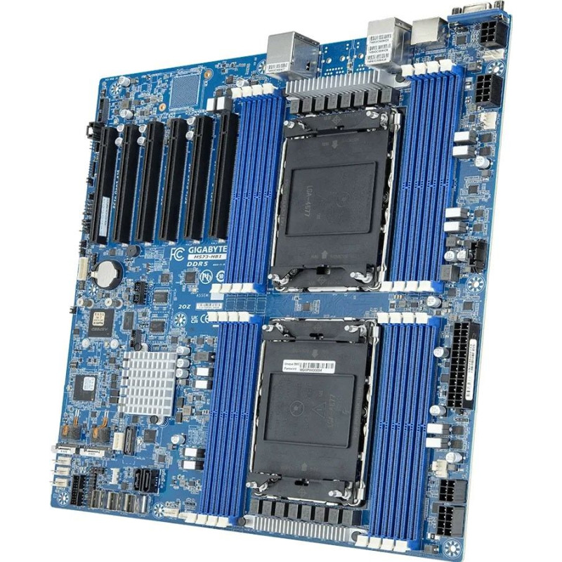 Gigabyte Motherboard - Gigabyte MS73-HB1 2x LGA4677 Intel Xeon Scalable Gen 4/5 Intel C741