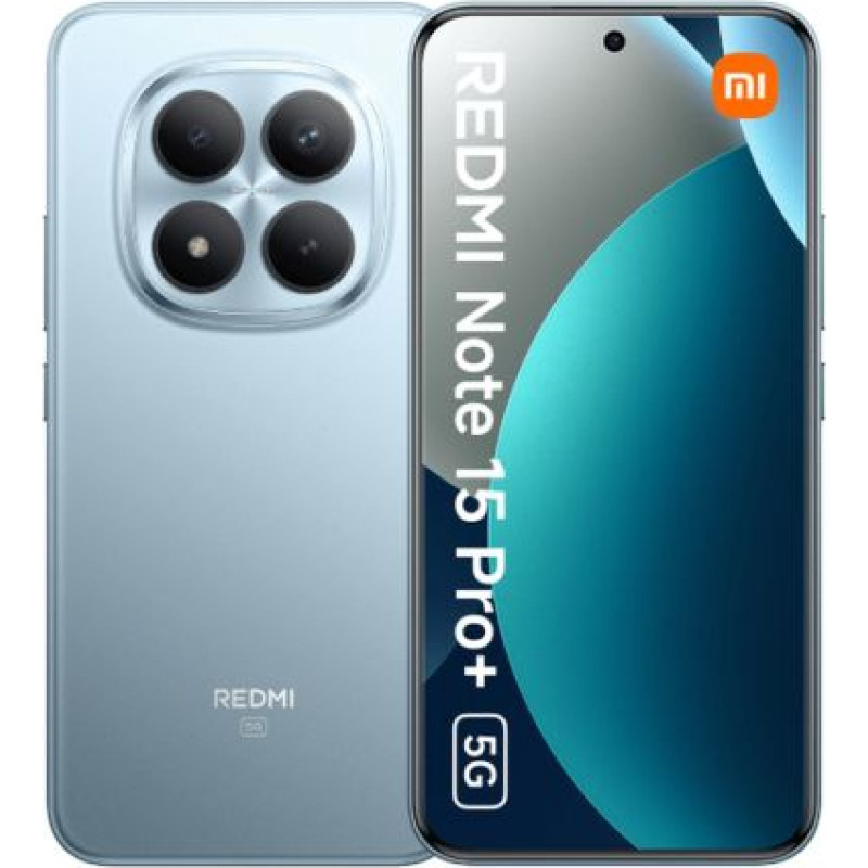 Xiaomi Redmi Note 15 Pro+ 5G 8GB RAM 256GB No Charger Glacier Blue EU MZB0MJKEU