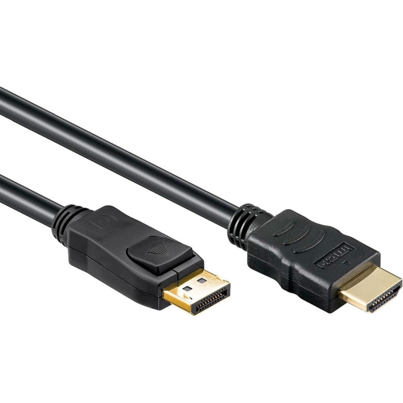 Gembird Allteq CC-DP-HDMI-6 video cable adapter DisplayPort HDMI Type A (Standard) Blue