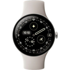 Google Pixel Watch 4 45MM WiFi Silver/Porcelain