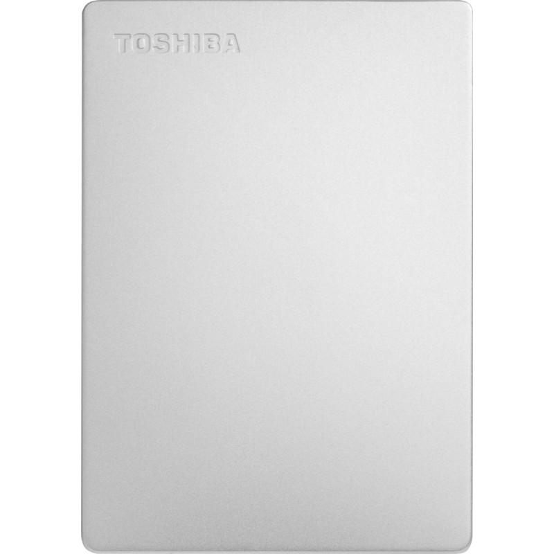 Toshiba Dysk zewnętrzny HDD Toshiba Canvio Slim 1TB Srebrny (HDTD310ES3DA)
