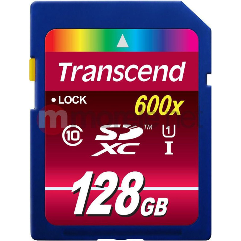Transcend Karta Transcend Ultimate SDXC 128 GB Class 10 UHS-I/U1  (TS128GSDXC10U1)